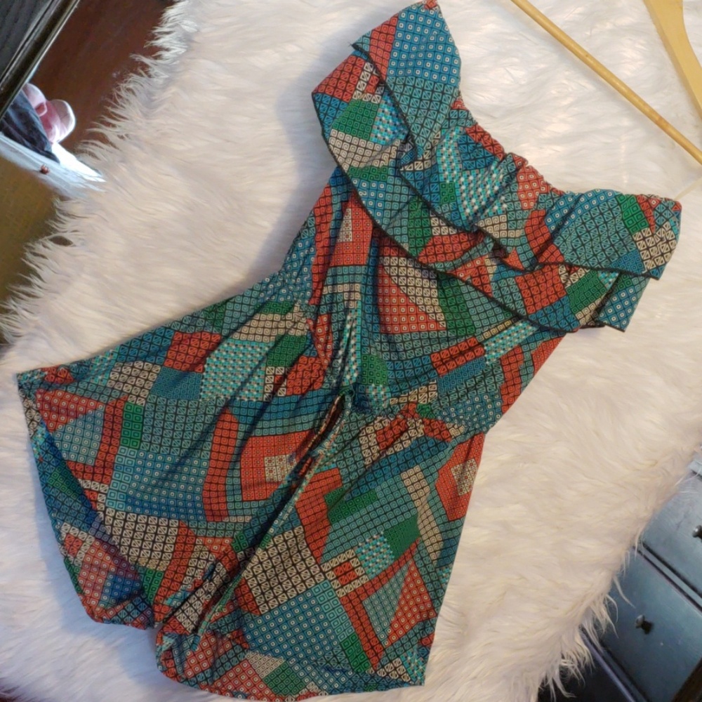 Print Romper - Picture 2 of 3